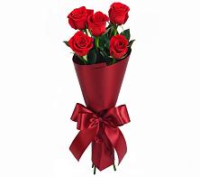 Букет 5 Красных роз Эдлесс Лав в Андреевское