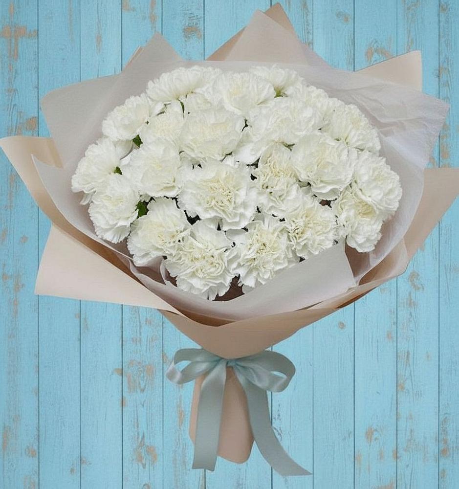 Букет цветов из: Гвоздики в Андреевское