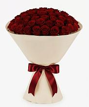 Букет 101 Бордовая роза Блэк Бакарра в Андреевское