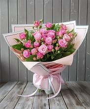 Букет Розовый кустик #REPLACE_PRED# Андреевское