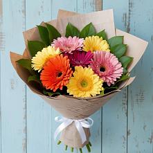 Букет цветов из:  Герберы #REPLACE_PRED# Андреевское