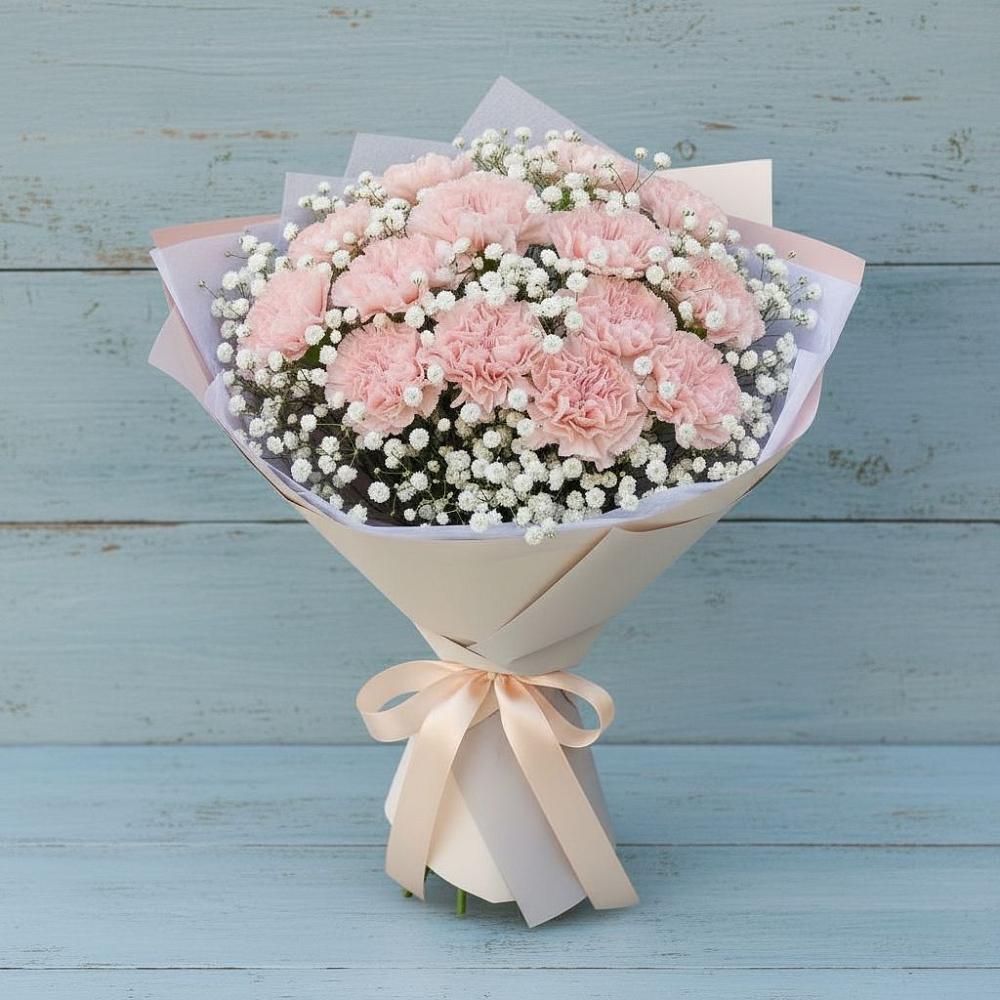 Букет цветов из: Гвоздики в Андреевское