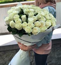 Букет 35 Белых роз #REPLACE_PRED# Андреевское