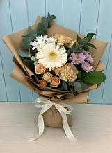 Букет цветов из:  Герберы и Хризантемы #REPLACE_PRED# Андреевское