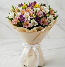 Букет цветов из:  Альстромерии #REPLACE_PRED# Андреевское