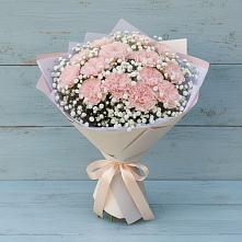 Букет цветов из:  Гвоздики в Андреевское
