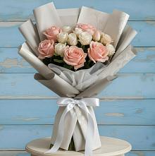 Букет цветов из:  Розы #REPLACE_PRED# Андреевское