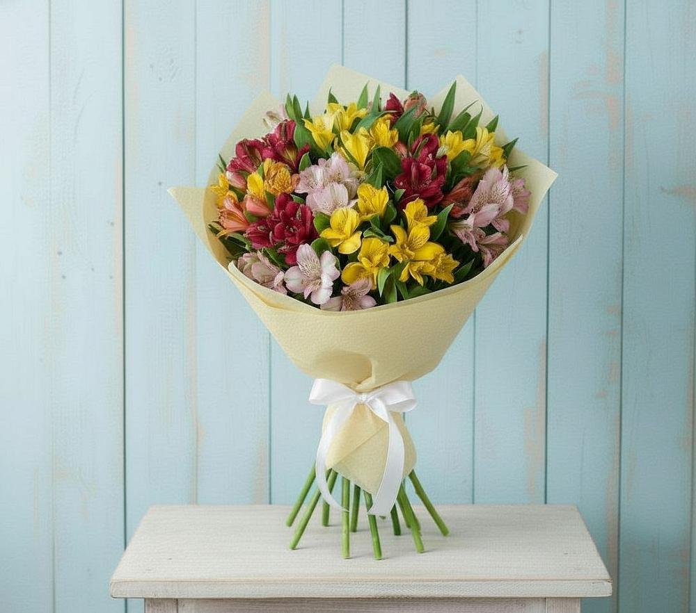 Букет цветов из: Альстромерии в Андреевское