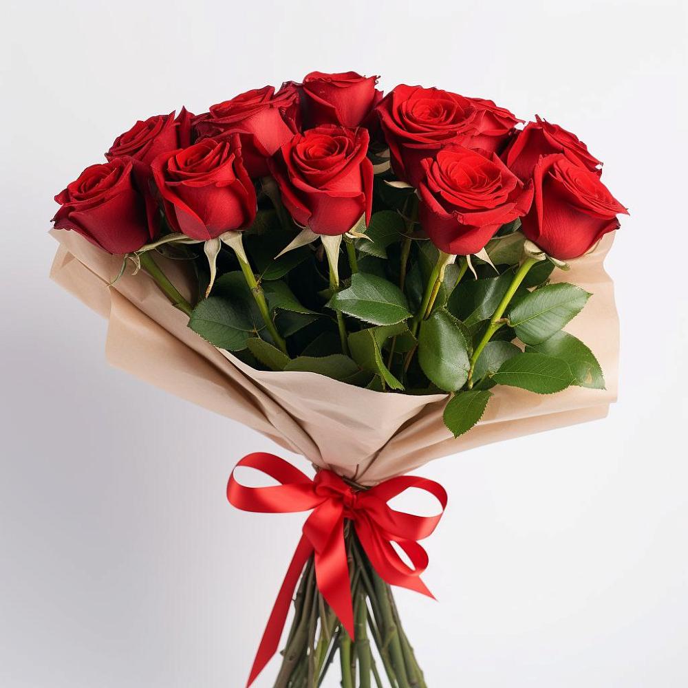 Букет 11 Красных роз Эдлесс Лав в Андреевское